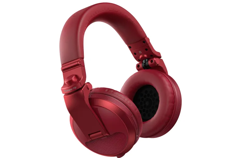 Pioneer DJ HDJ-X5BT-R Bluetooth DJ headphones - Red