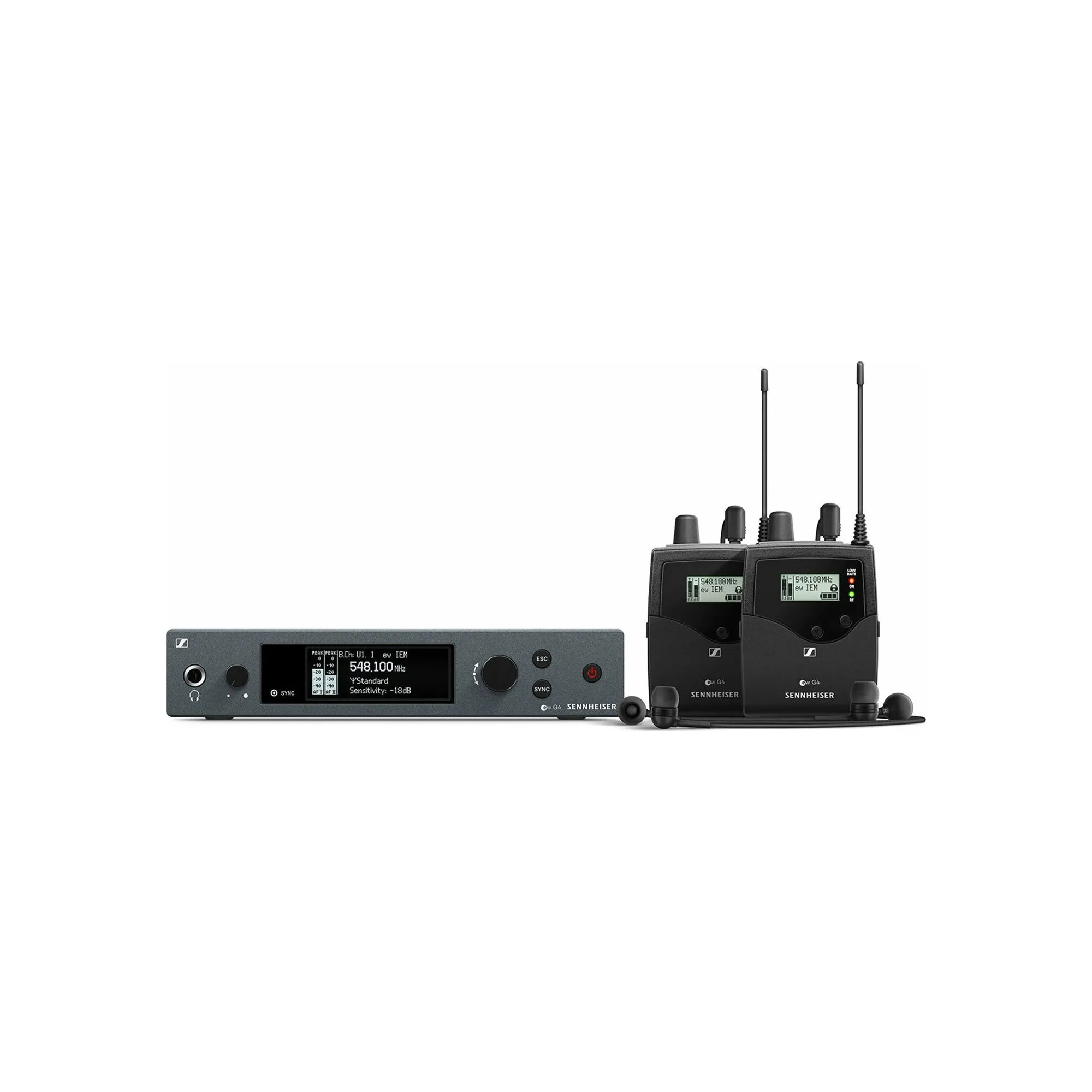 Sennheiser EW-IEM-G4-TWIN-B Set In Ear Monitoring