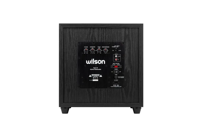 Wilson Sub-12 Αυτοενισχυόμενο Subwoofer - Μαύρο