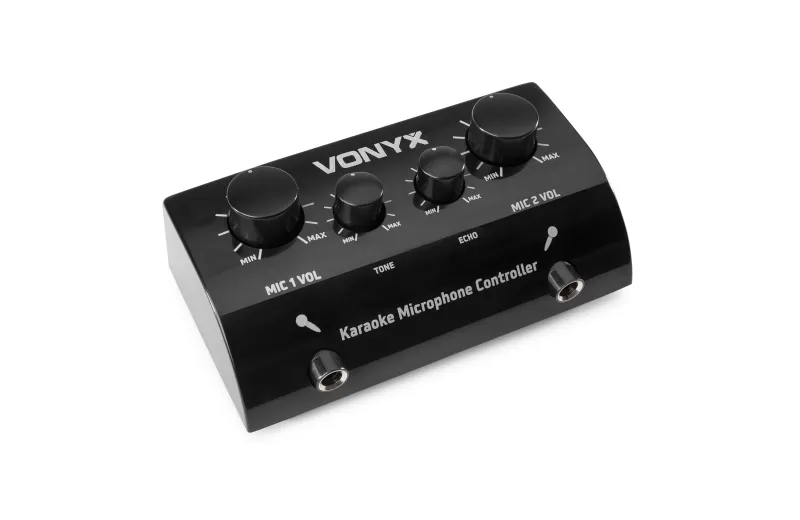 Vonyx AV430B Σετ Μίκτη με 2 Μικρόφωνα Karaoke