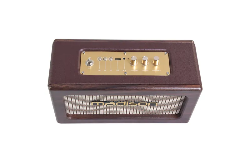 Madison Freesound-Vintage-WD Portable Bluetooth Speaker