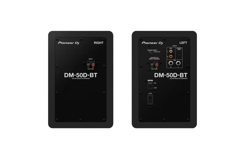 Pioneer Dj DM-50D-BT Studio Monitor - Black (Pair)