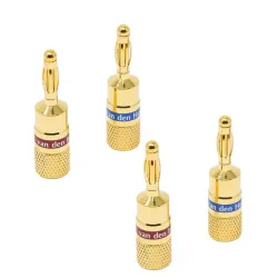 Van Den Hul Banana D.I.Y. Plugs (4 Pieces set)