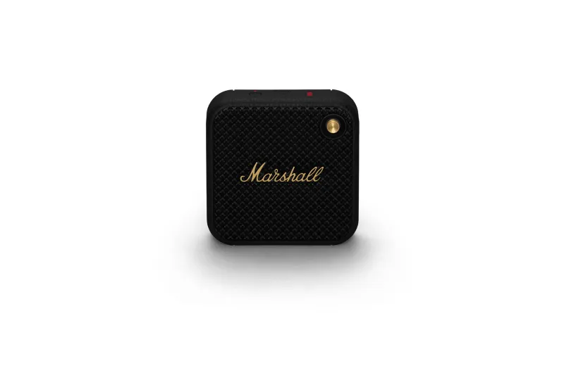 Marshall Willen II Battery Powered Bluetooth Speaker Black and Brass