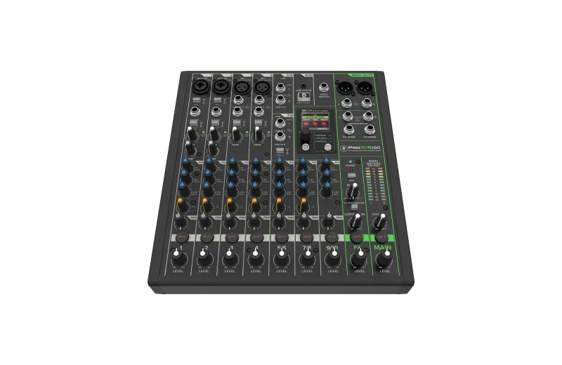 Mackie ProFX10GO Αναλογική Κονσόλα Ήχου με μπαταρία