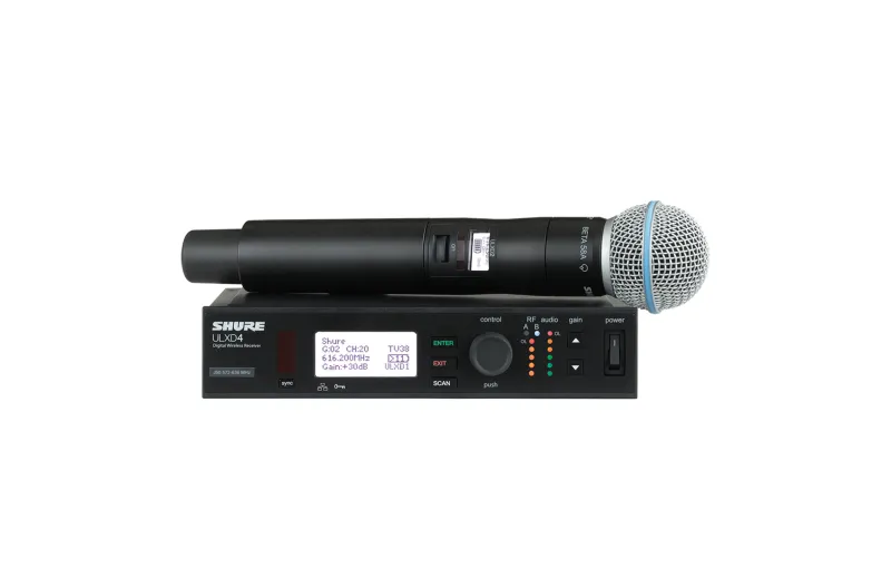Shure ULXD24/B58 Digital Handheld Transmitter with Beta 58A Capsule