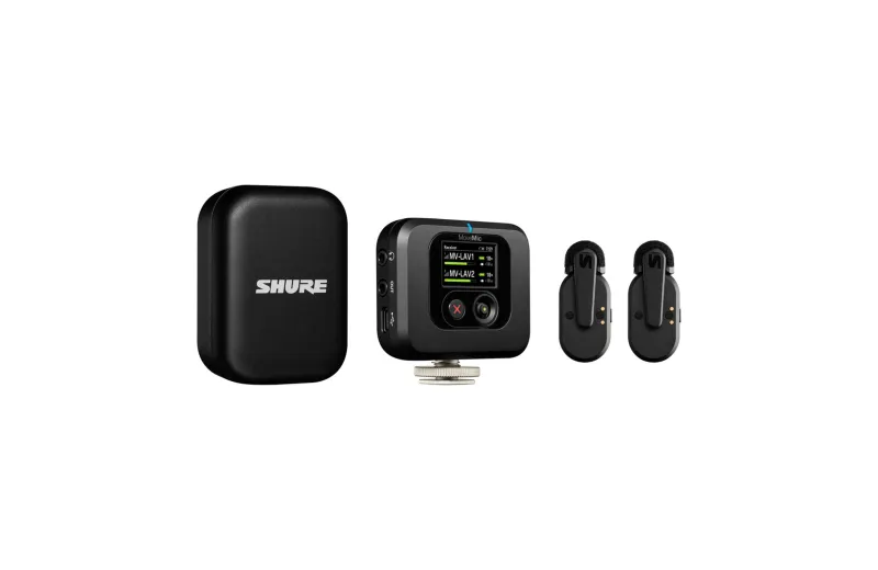 Shure MoveMic Two Kit Σύστημα Ασύρματου Μικροφώνου Πέτου με Δέκτη