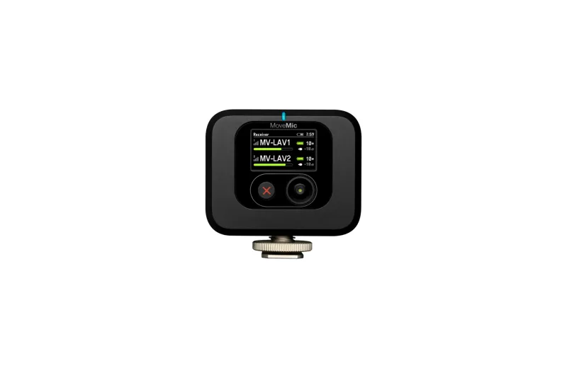 Shure MoveMic Two Kit Σύστημα Ασύρματου Μικροφώνου Πέτου με Δέκτη