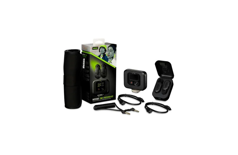 Shure MoveMic Two Kit Σύστημα Ασύρματου Μικροφώνου Πέτου με Δέκτη