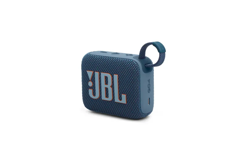JBL GO 4 Bluetooth Waterproof Speaker - Blue
