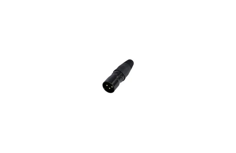 Rean RCX3M-Z-001-1 3-pin XLR Male with Tinned Contacts