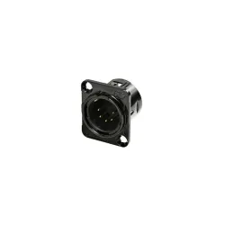 Rean RC5MDL-B Βύσμα σασί DTYPE 5-pin XLR Αρσενικό - Χρώμα Μαύρο