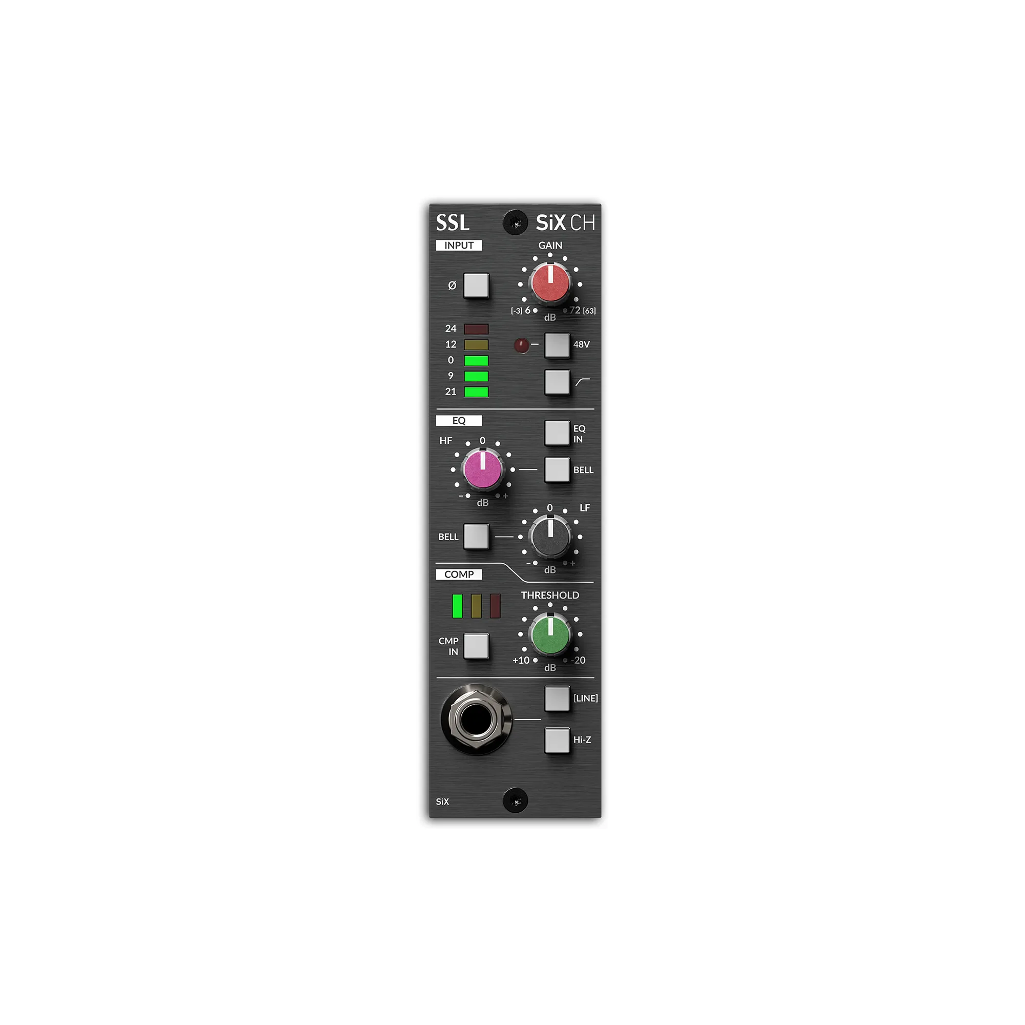 Solid State Logic 500-Series Six Channel (Mono) Signal/Sound Processor