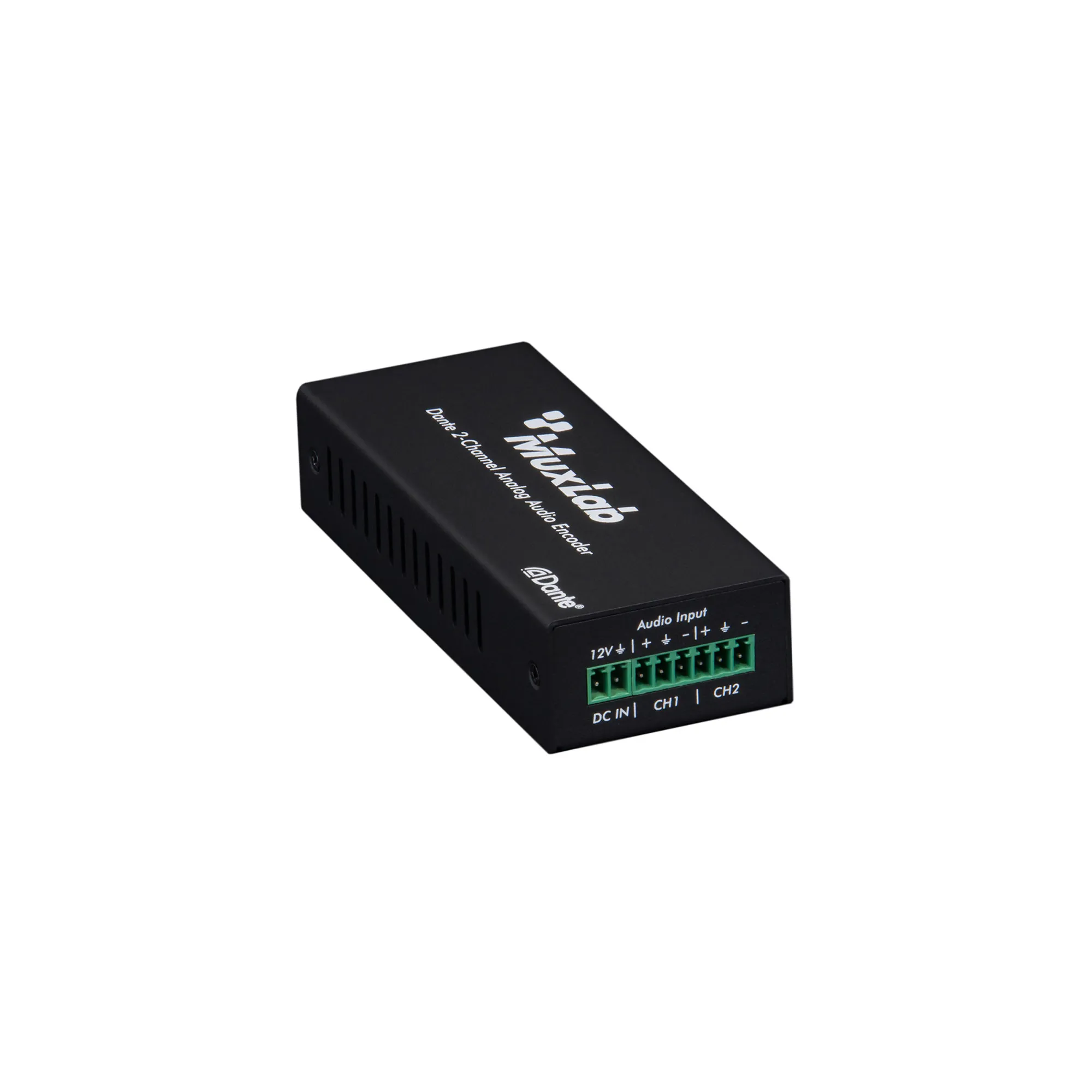 Muxlab Dante 2-Channel Analog Audio Encoder 500551