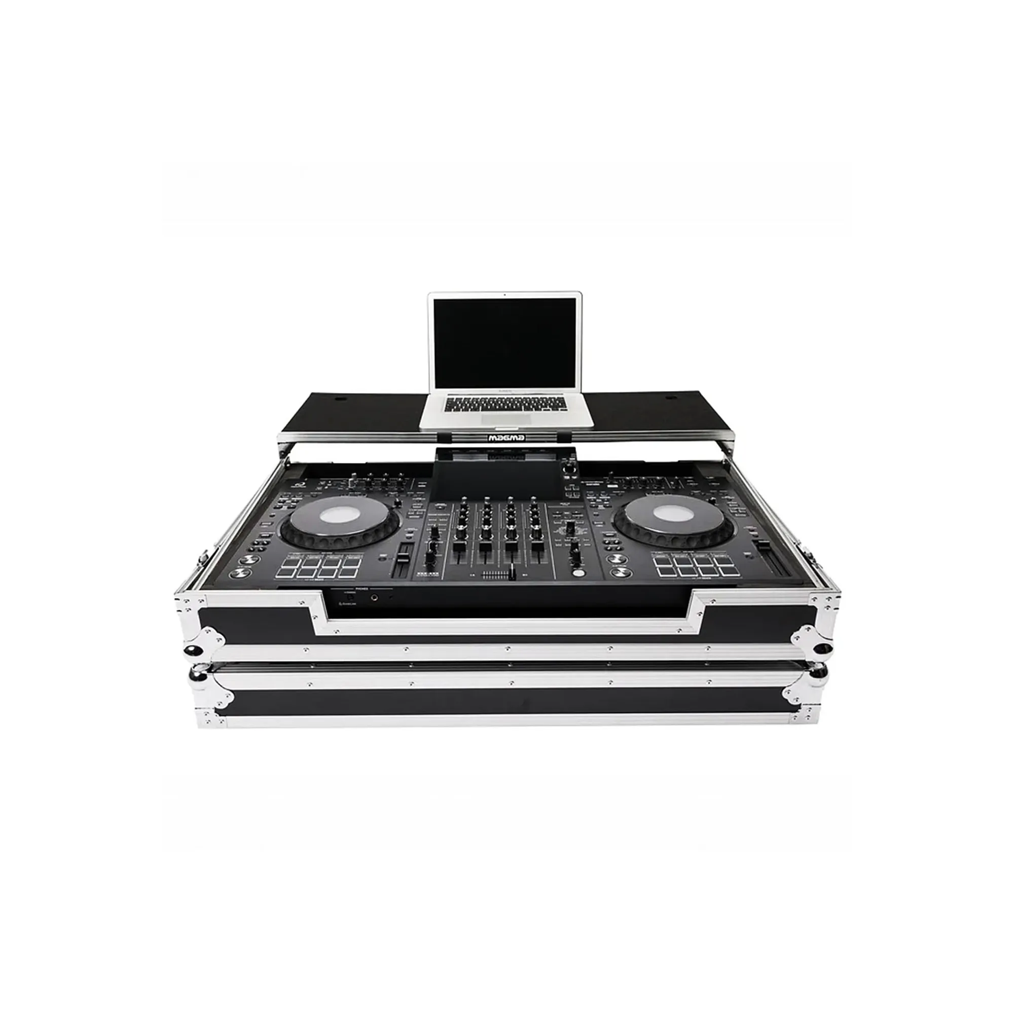 Magma Workstation XDJ-AZ / XDJ-XZ Dj Controller Flighcase - black/silver