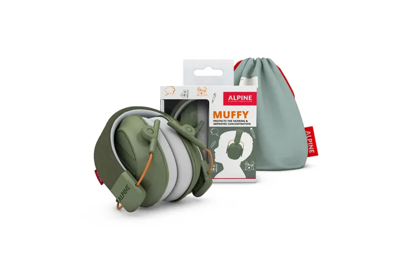 Alpine Muffy 2.0 Kids Earmuffs - Green