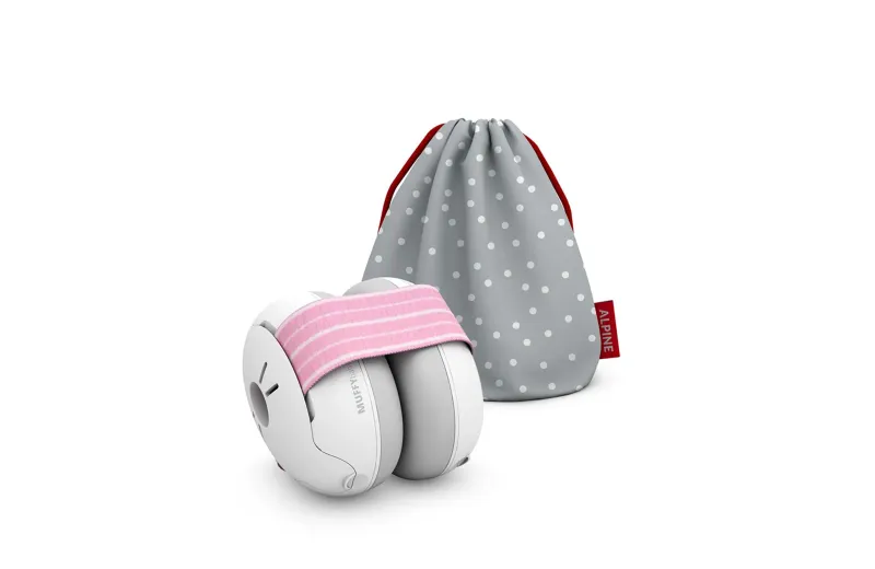 Alpine Muffy Baby Childrens Earmuffs - Pink