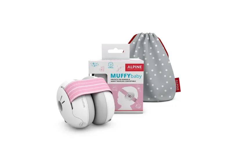 Alpine Muffy Baby Childrens Earmuffs - Pink