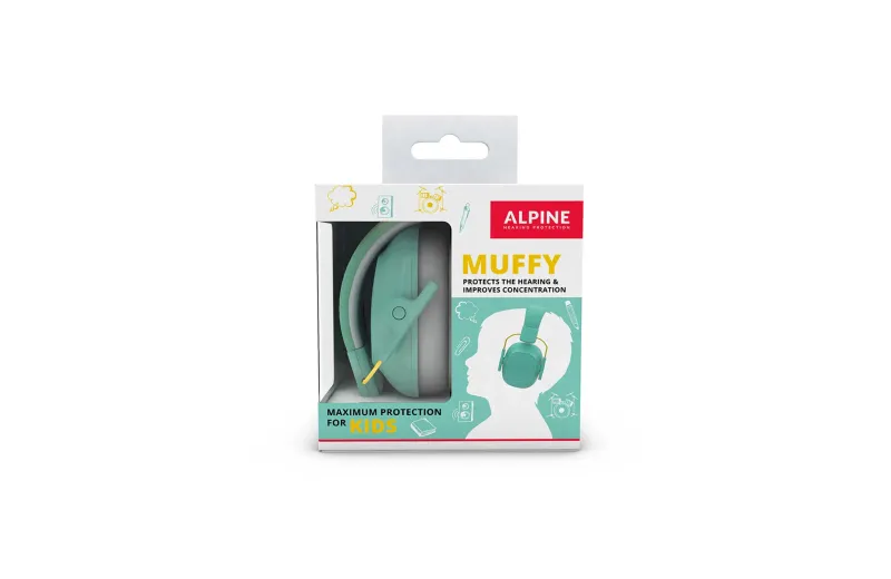 Alpine Muffy 2.0 Kids Earmuffs - Turquoise