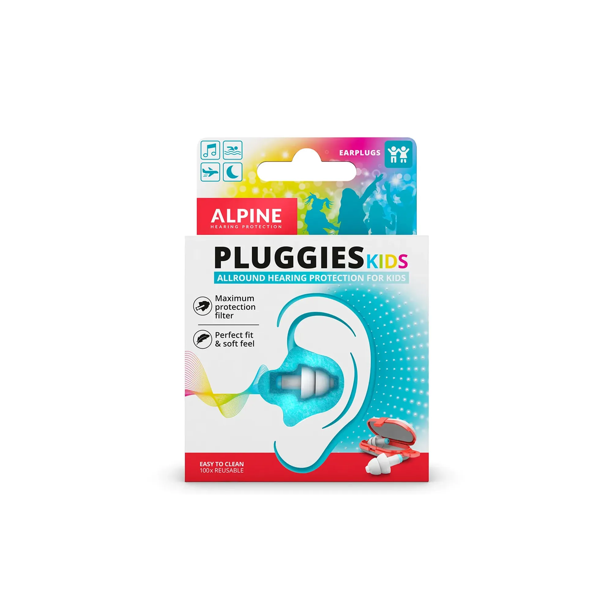Alpine PluggiesKids Earplugs for Kids