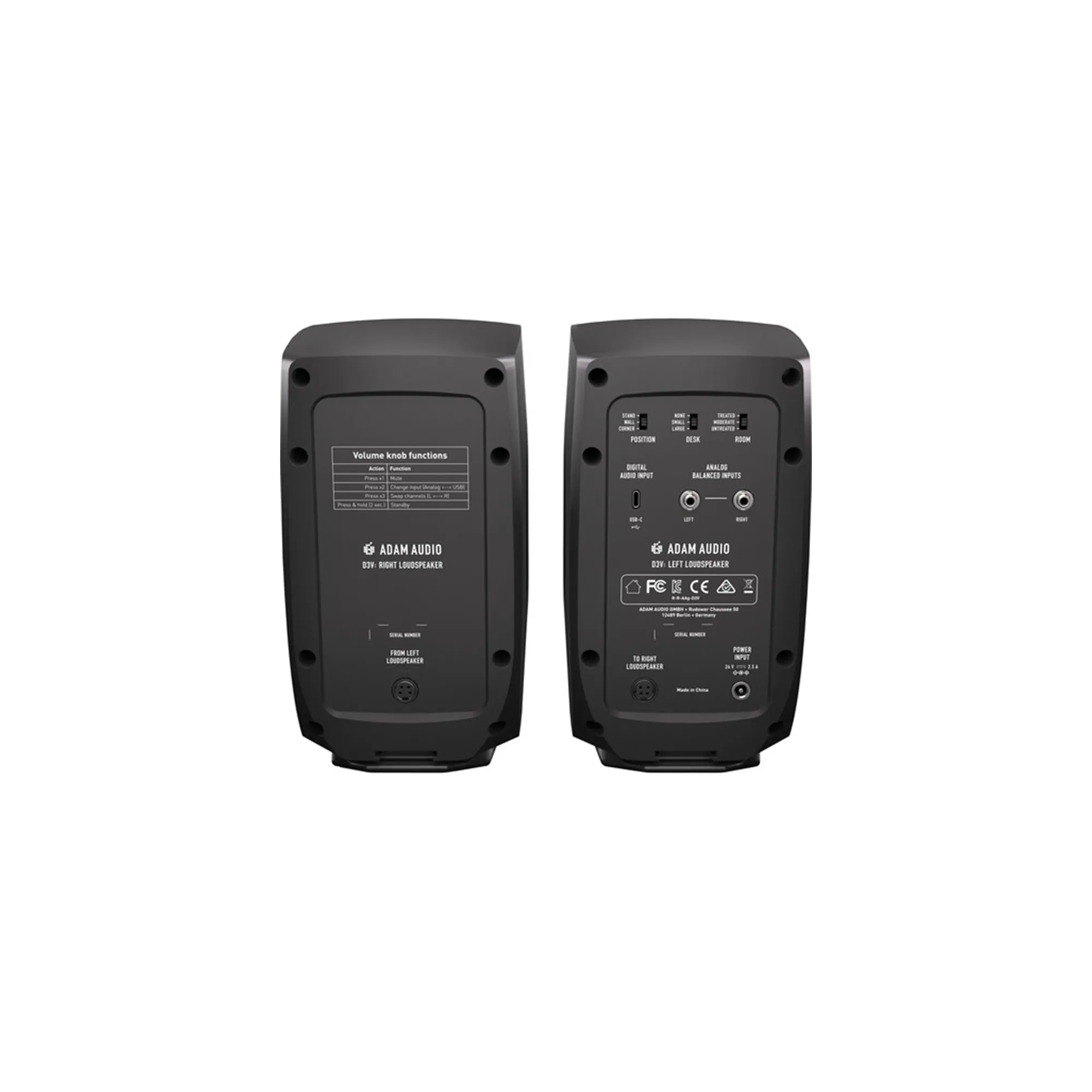 Adam Audio D3V - Computer Speakers