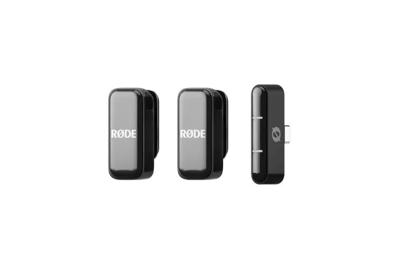 Rode Wireless Micro USB Ασύρματο Μικρόφωνο Πέτου (Σετ) - Μαύρο