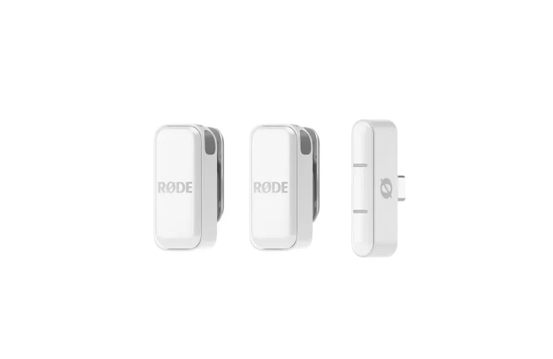 Rode Wireless Micro USB Ασύρματο Μικρόφωνο Πέτου (Σετ) - Λευκό