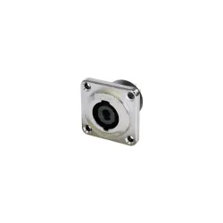 Neutrik NLT4MPXX Metallic Speakon with 4-Contact Chassis