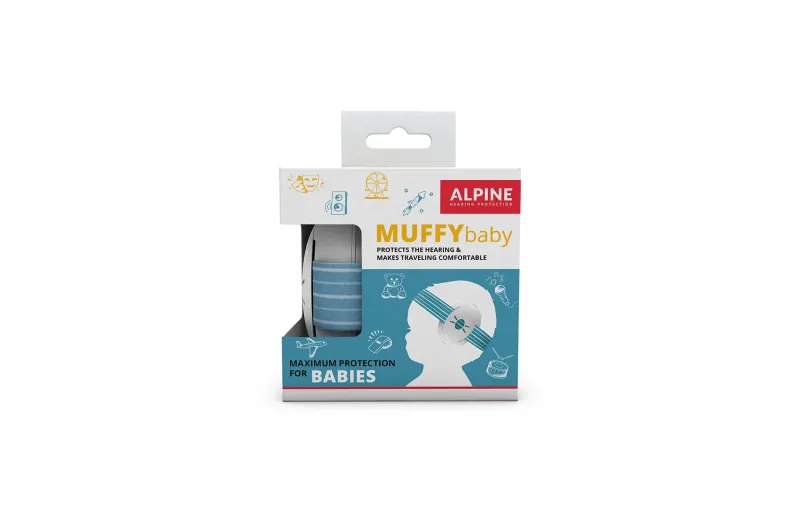 Alpine Muffy Baby Βρεφικές Ωτοασπίδες - Γαλάζιο