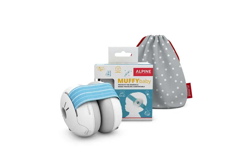 Alpine Muffy Baby Βρεφικές Ωτοασπίδες - Γαλάζιο