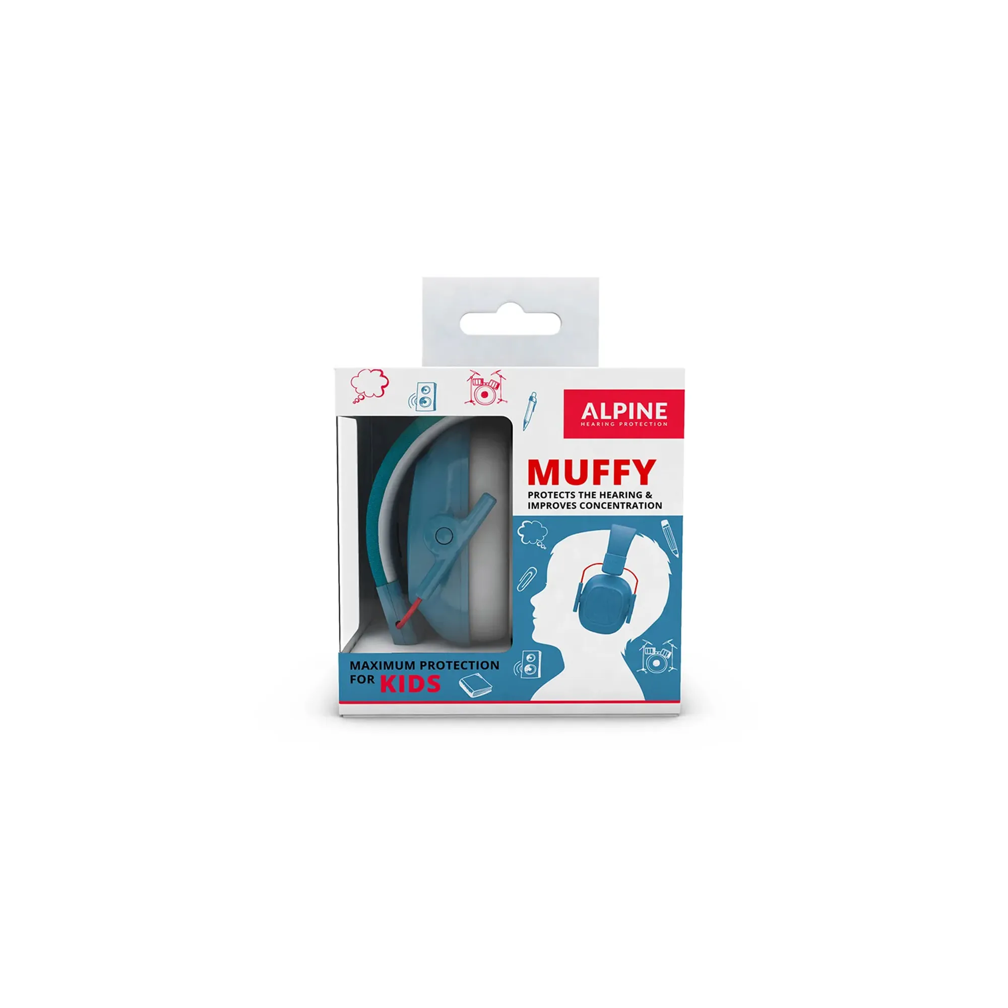 Alpine Muffy 2.0 Παιδικές Ωτοασπίδες - Μπλε