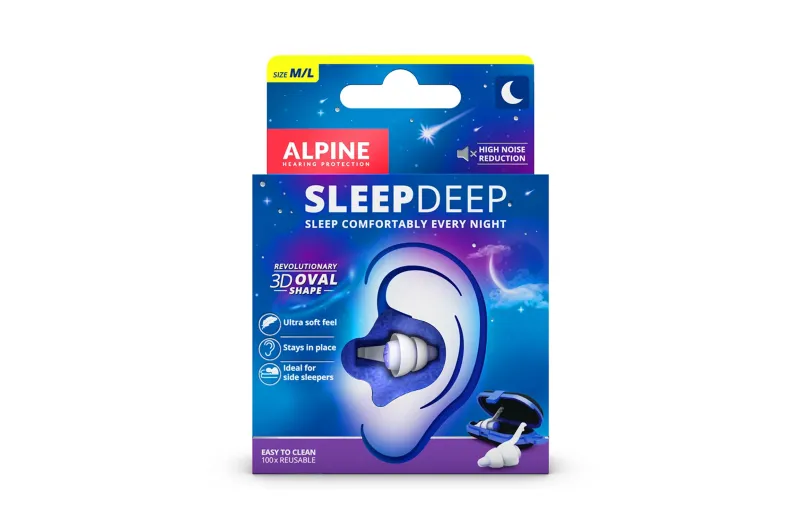 Alpine SleepDeep Earplugs for Sleeping