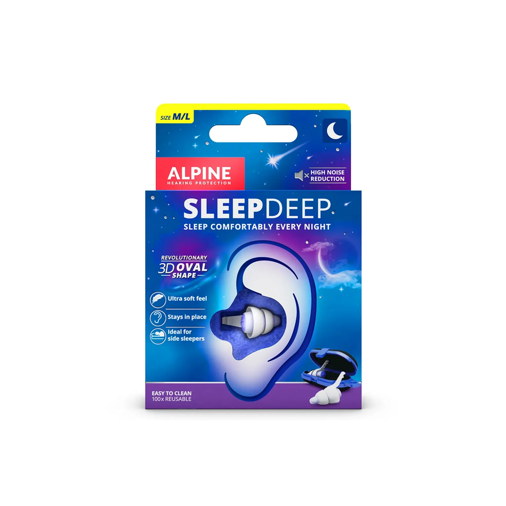 Alpine SleepDeep Earplugs for Sleeping