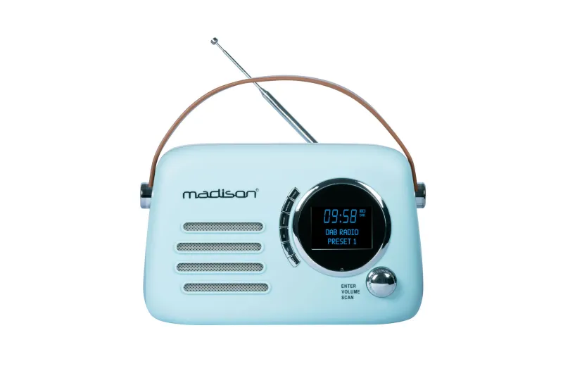 Madison Freesound-VR30BL-DAB Φορητό Ραδιόφωνο Bluetooth