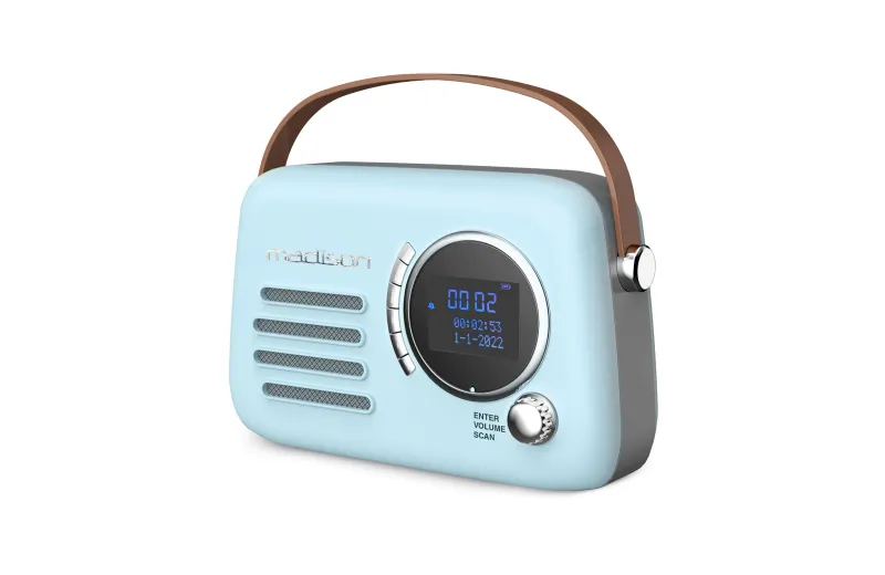 Madison Freesound-VR30BL-DAB Φορητό Ραδιόφωνο Bluetooth