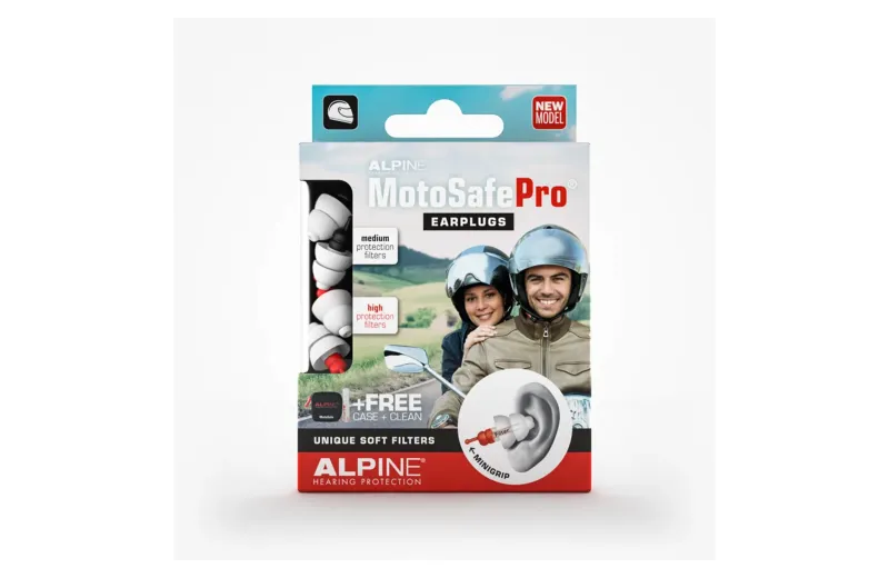 Alpine MotoSafe Pro Earplugs for Motorcyclists