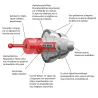 Alpine MotoSafe Pro Earplugs for Motorcyclists