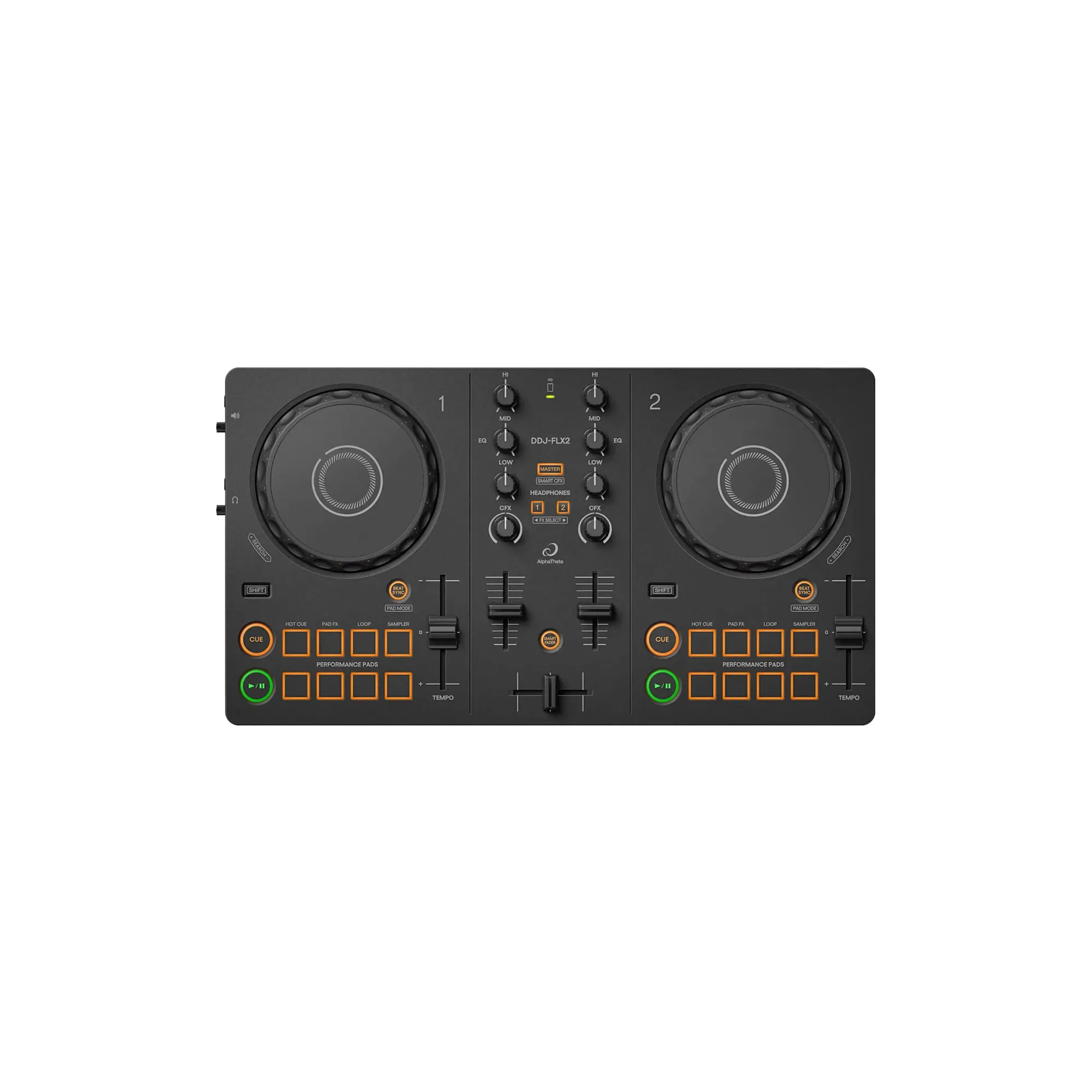 Alphatheta DDJ-FLX2 Black Dj Controller