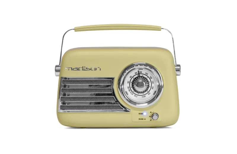 Madison Freesound-VR40OGR-MAT Φορητό Ραδιόφωνο Bluetooth