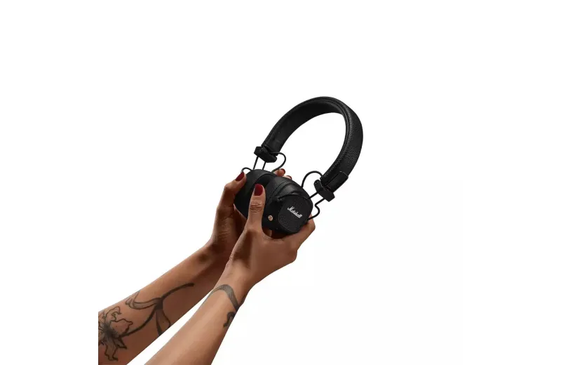 Marshall Major V Ακουστικά Bluetooth Μαύρο