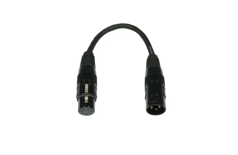AC-DMXT/3M5F 3pin male/5pin female Accurable