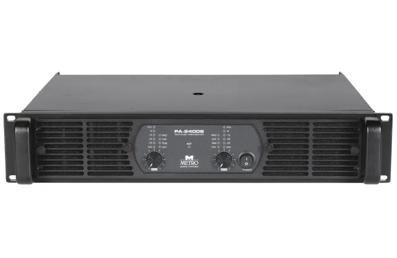 Metro Audio Systems PA-2400S Power Amplifier
