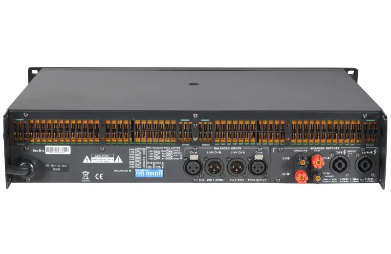 Metro Audio Systems PA-2400S Power Amplifier