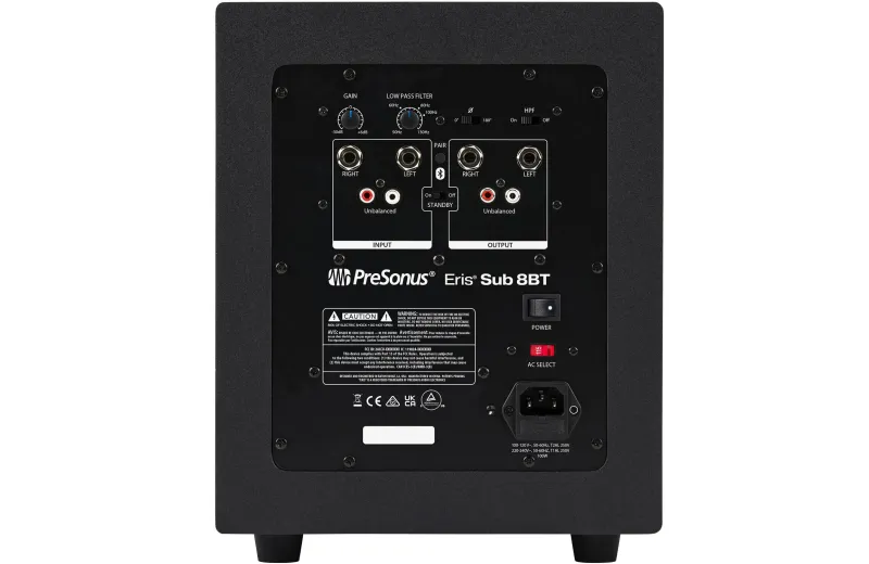 Presonus Eris Sub 8BT Αυτοενισχυόμενο Subwoofer - Μαύρο