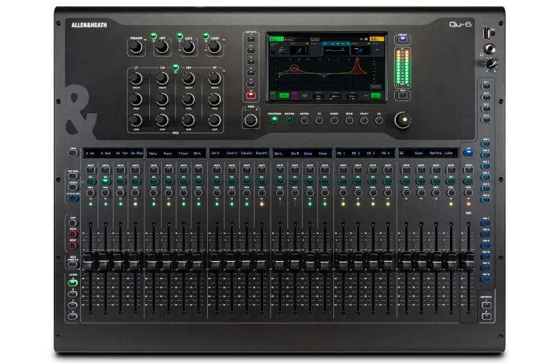 Allen & Heath QU-6 Ψηφιακή Κονσόλα Ήχου