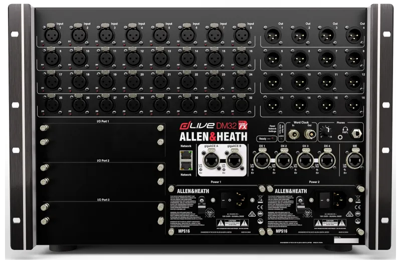 Allen & Heath dLive S Class DM32U MixRack