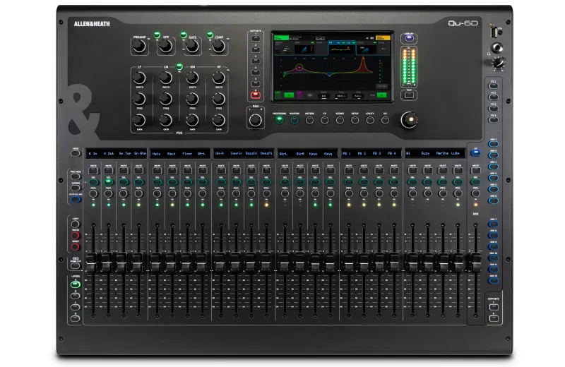 Allen & Heath QU-6 Dante Ψηφιακή Κονσόλα Ήχου