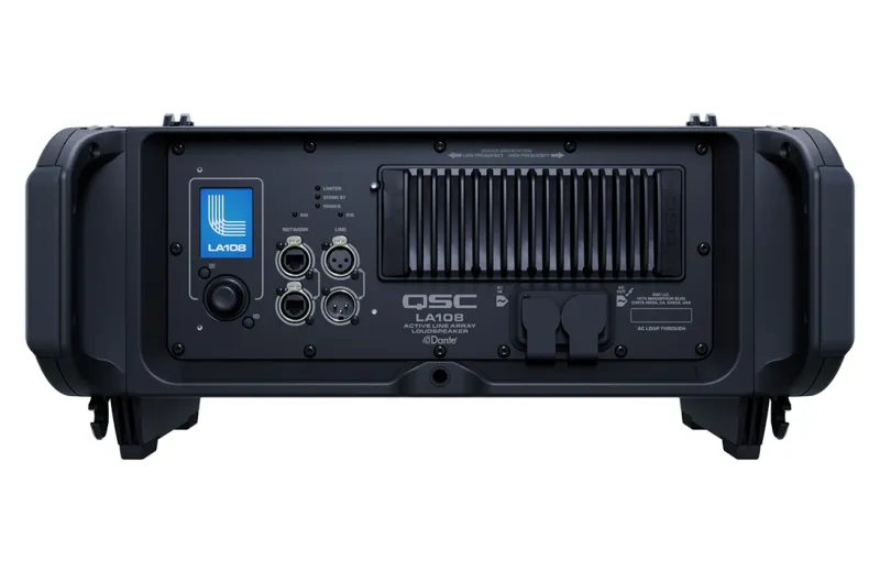 QSC Line Array LA108 Αυτοενισχυόμενο Ηχείο - Μαύρο