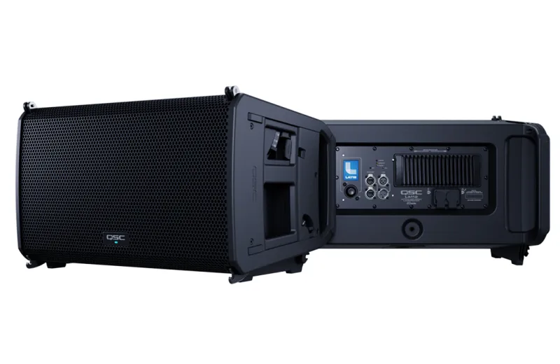 QSC Line Array LA112 Αυτοενισχυόμενο Ηχείο - Μαύρο