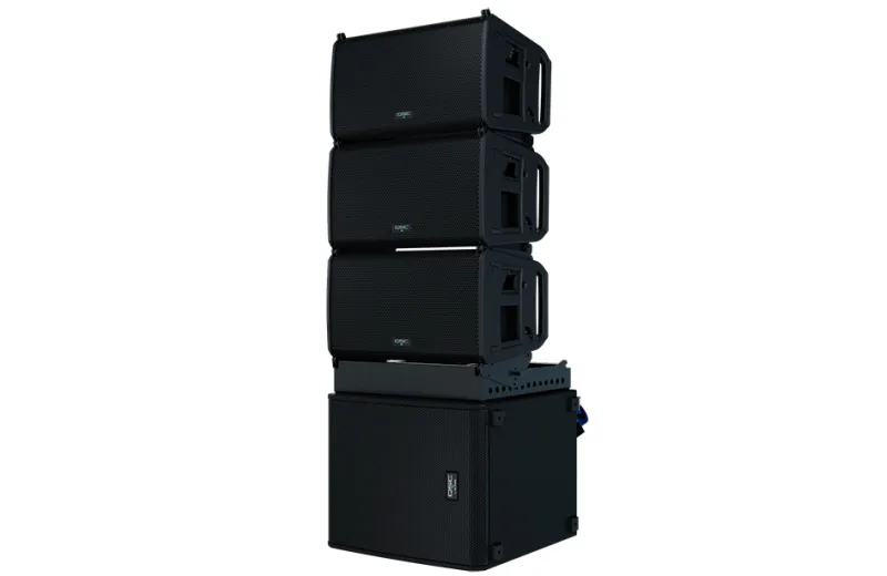 QSC Line Array LA112 Αυτοενισχυόμενο Ηχείο - Μαύρο